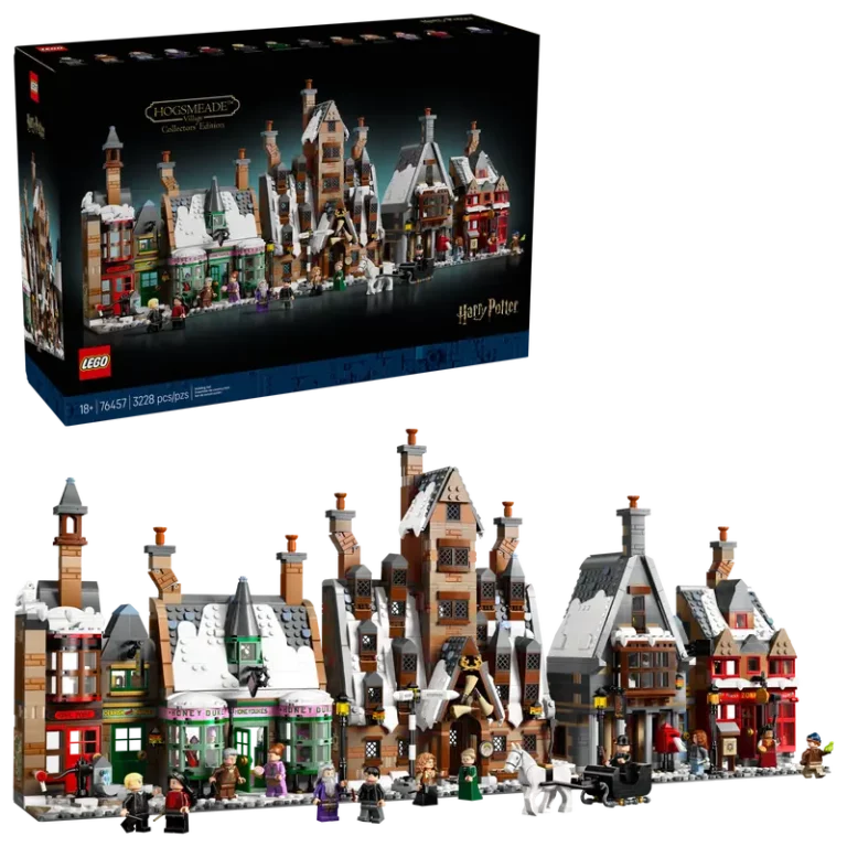 Lire la suite à propos de l’article LEGO Harry Potter 76457 : le Village de Pré-au-Lard Édition Collector, un set magique pour les fans