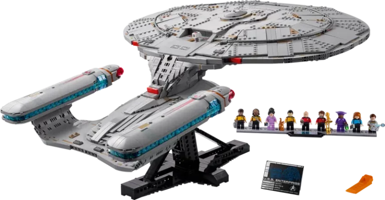 Lire la suite à propos de l’article LEGO Icons 10356 : U.S.S. Enterprise NCC-1701-D, la réplique ultime