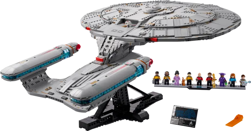 You are currently viewing LEGO Icons 10356 : U.S.S. Enterprise NCC-1701-D, la réplique ultime