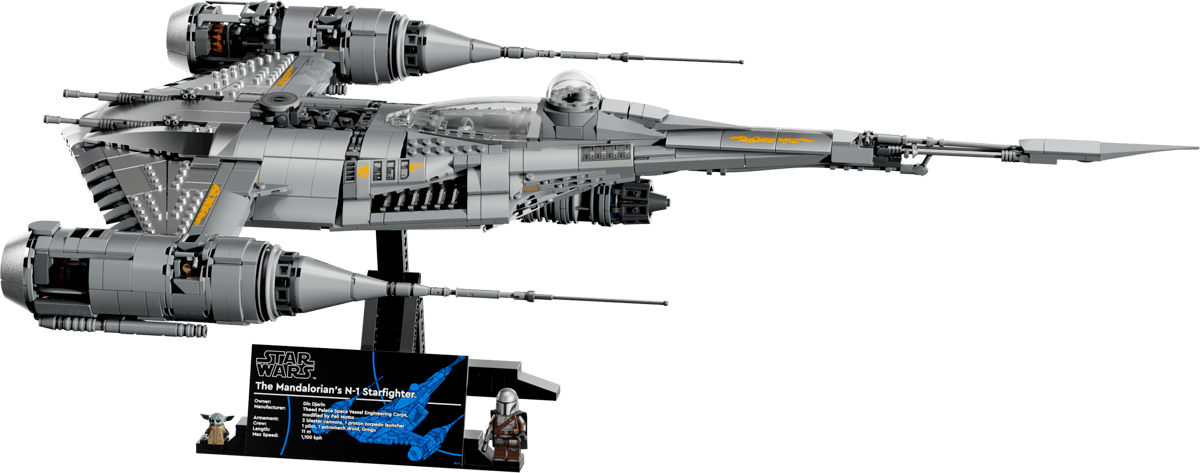 You are currently viewing LEGO Star Wars 75442 : le N-1 Starfighter du Mandalorien entre vitesse et nostalgie