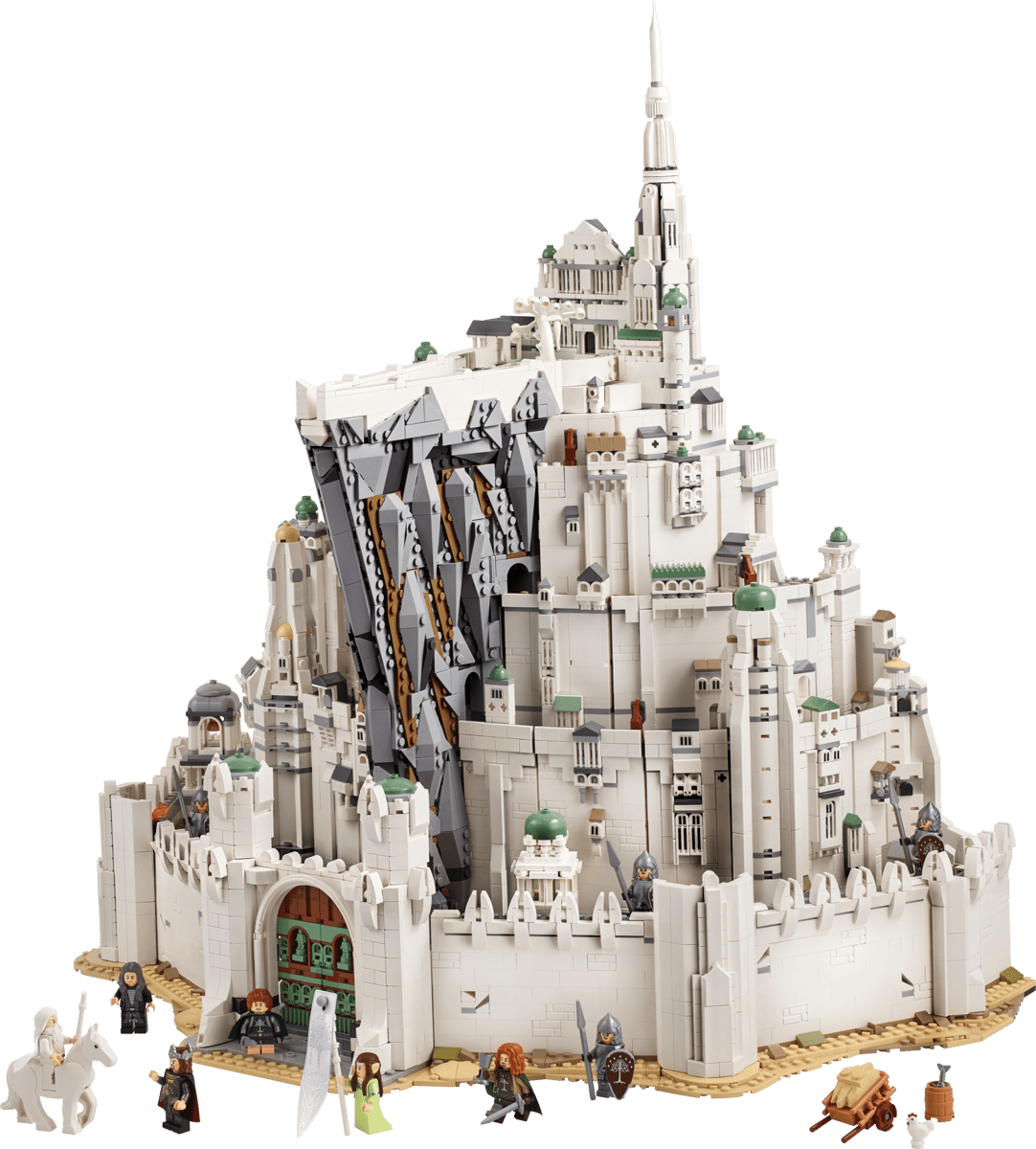 You are currently viewing LEGO Icons 11377 : Minas Tirith, la Cité Blanche en version monumentale